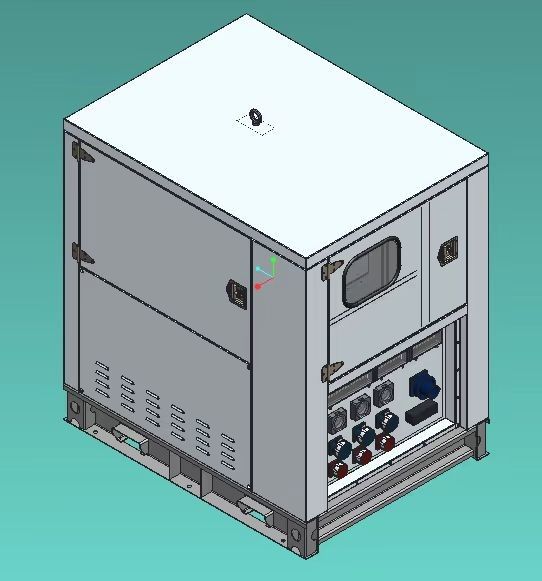 Marché des systèmes mobiles de stockage d'énergie à batterie Pour la location 60hz 70kw 140kwh