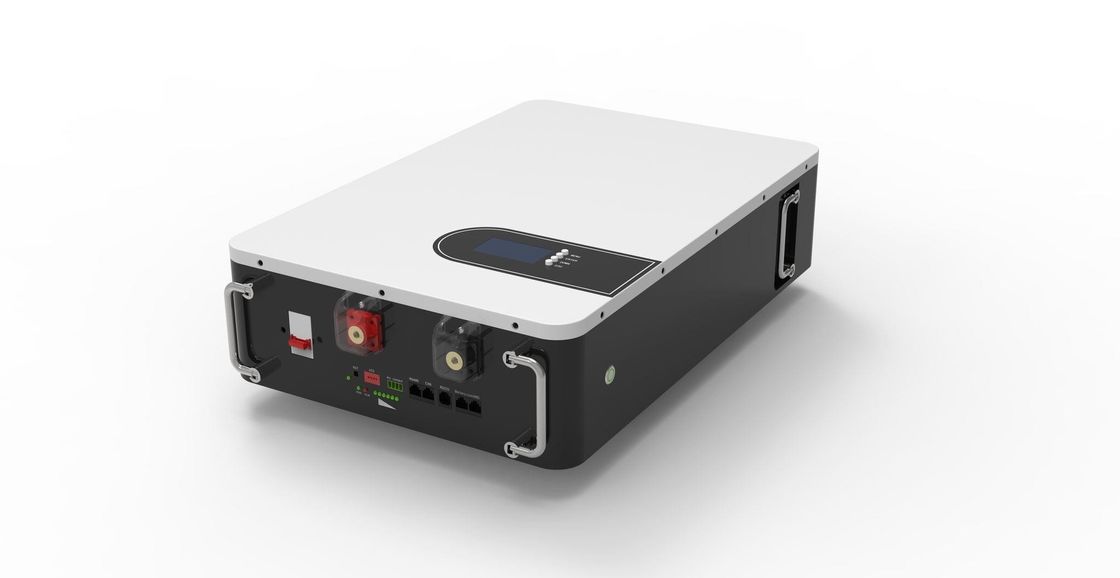 stockage de batterie électrique à paroi de type 51.2V pour le ménage, 5 kW